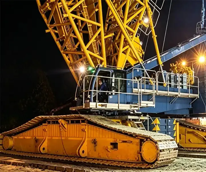 Liebherr LR1600 Undercarriage Parts Shipped to the US